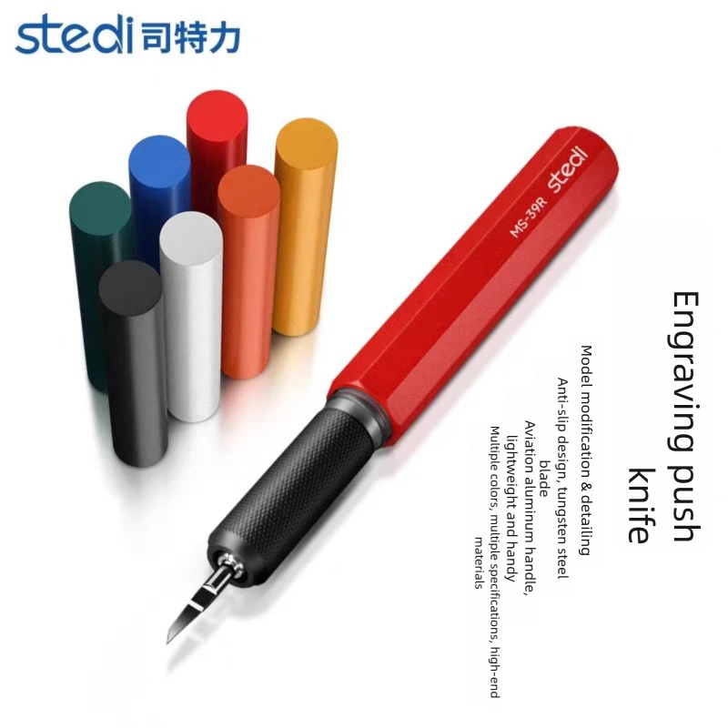 Tamiya Model Paint Set - Stedi Model Carving Beitel Push Mes
