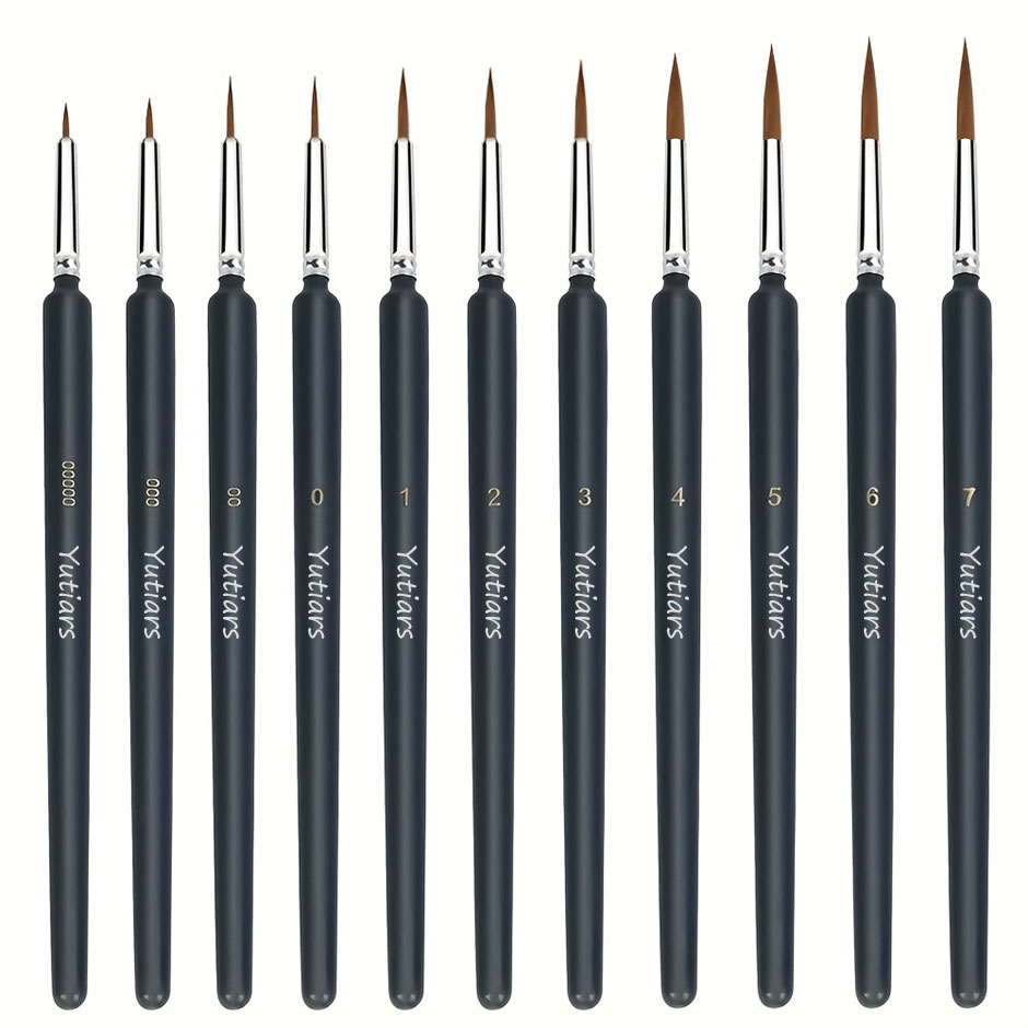 Miniature Painting Set - 11/22 stuks miniatuur penselen set fijne