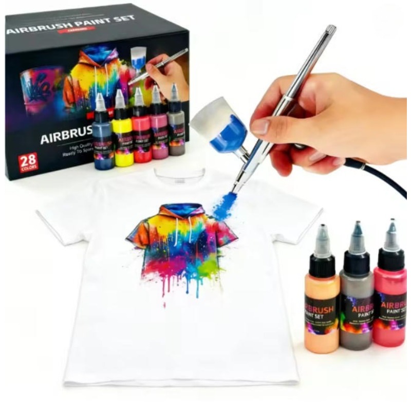 Miniature Painting Set - 12/28 Kleuren Watergedragen Airbrush Acrylverfset 30ml