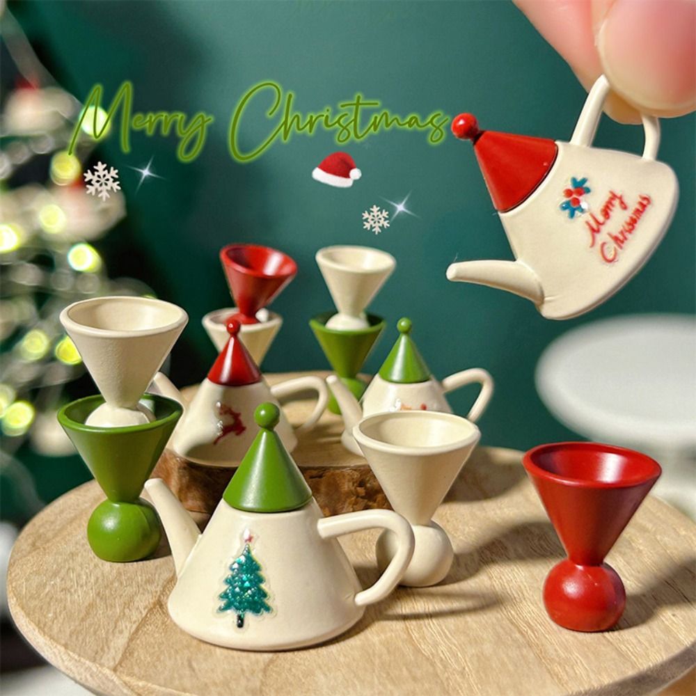 Miniature Painting Set - 1/12 1/6 Miniatuur Poppenhuis Theeservies Gesimuleerde
