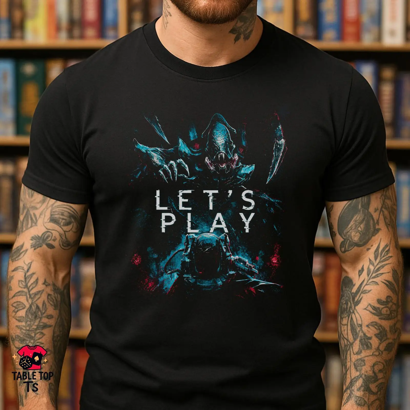 Board Game Nemesis - LET'S PLAY T-shirt Nemesis Geïnspireerd Retro