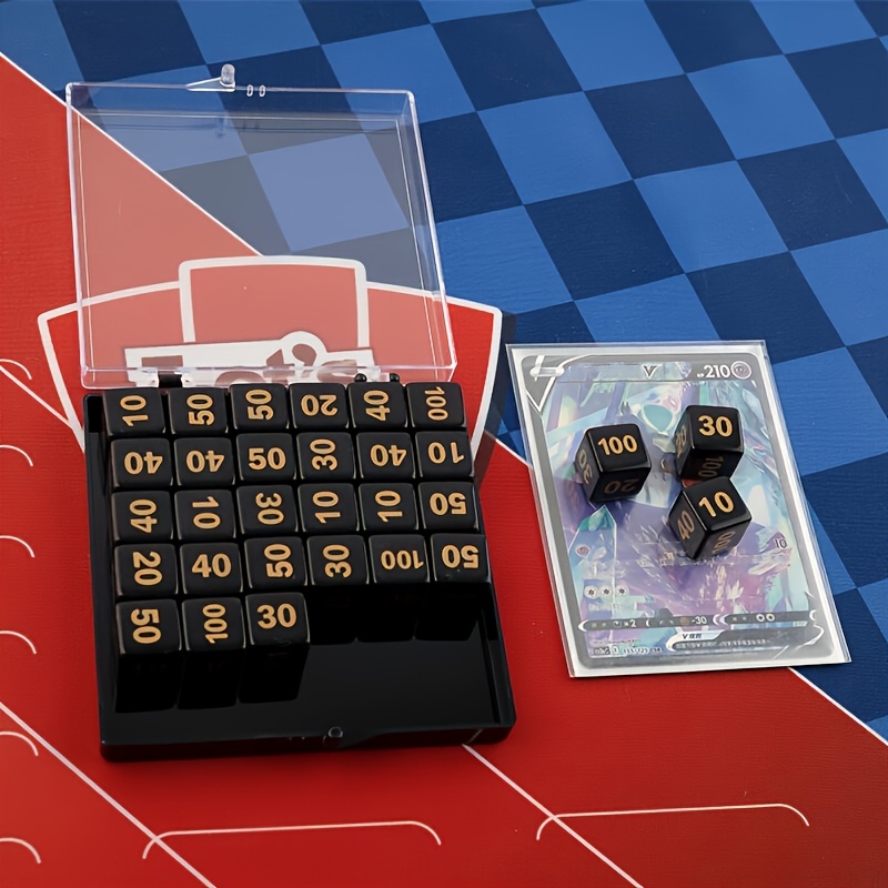 Game Token Counter - 10 stuks PTCG Counters Token Dice,