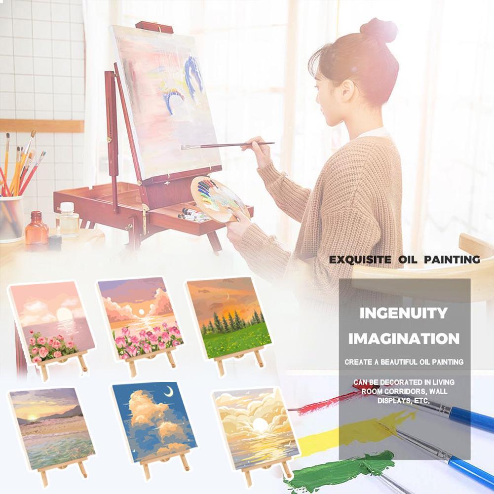 Miniature Painting Set - DIY Schilderen op Nummer Set voor