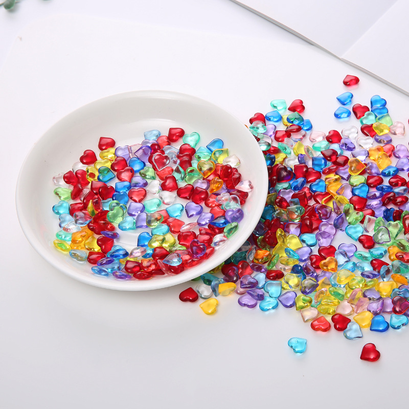100PCS 10*4mm Hartvorm Acryl T - Board Game Verdant recensie en prijs