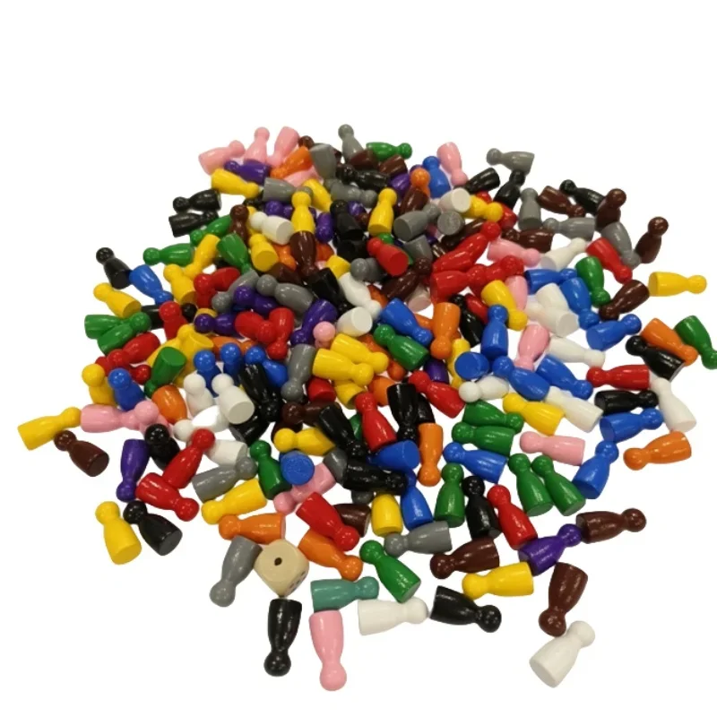 100 stuks kleurrijke houten sc - Board Game Verdant recensie en prijs