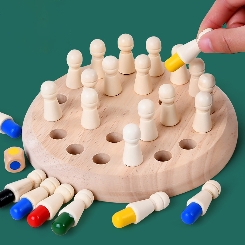 Houten Memory Matchstick Schaa - Board Game Oath recensie en prijs