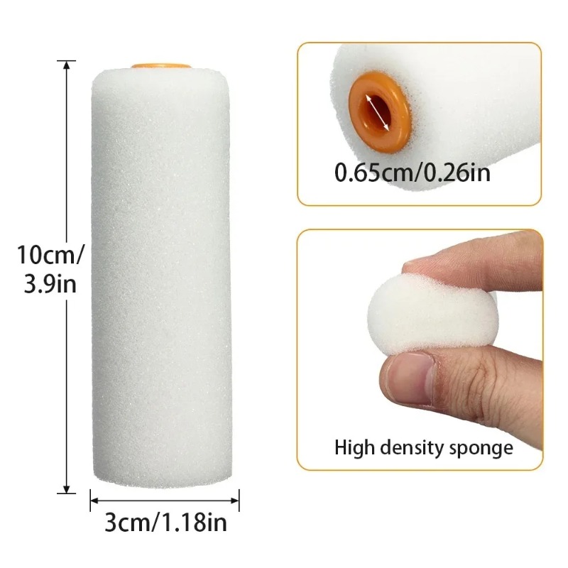 10 STKS 100mm Mini Witte Duurz - Miniature Painting Set recensie en prijs