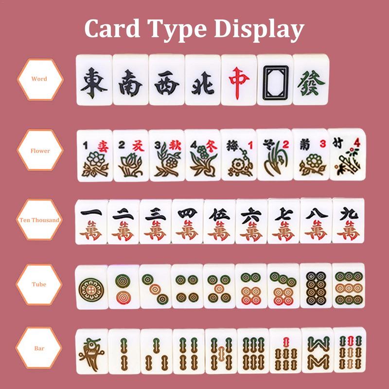 Mahjong Sets Bordspel Met Grot - Board Game Name recensie en prijs