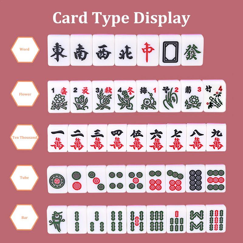Mahjong Sets Bordspel Met Grot - Board Game Name recensie en prijs