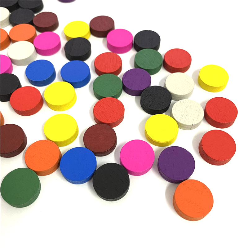 100 stuks Diameter 15*5 MM Hou - Board Game Verdant recensie en prijs