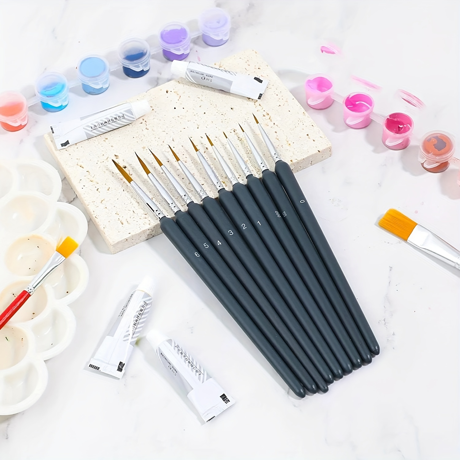 11/22 stuks miniatuur penselen - Miniature Painting Set recensie en prijs