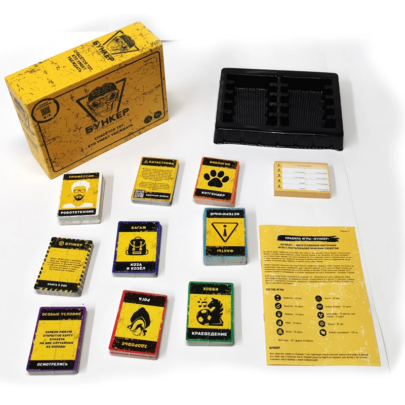 Russisch en Engels kaartspelse - Board Game Name recensie en prijs