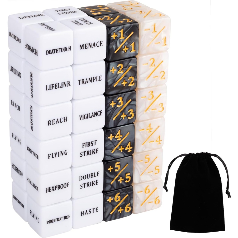 48 Stuks Counter Dice Plus One - Game Token Counter recensie en prijs