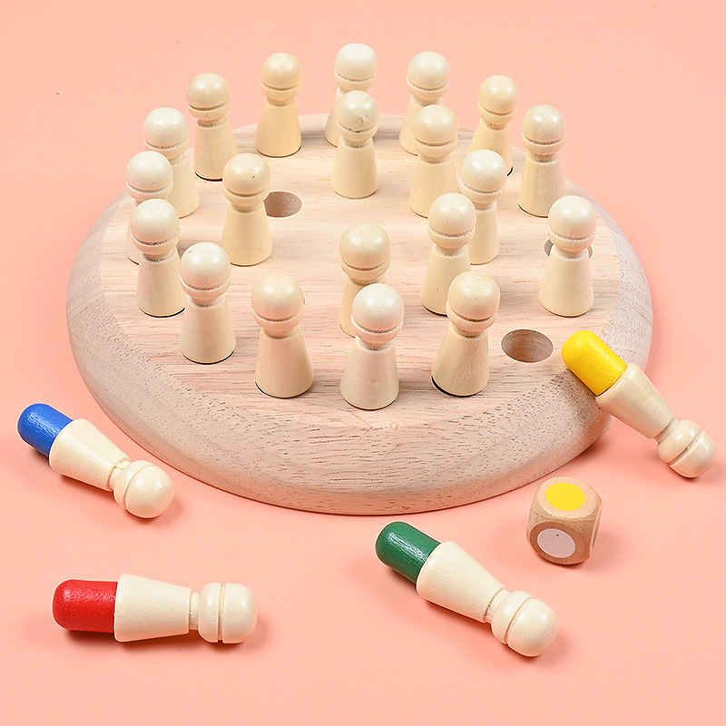 Houten Memory Match Stick Scha - Board Game Oath recensie en prijs