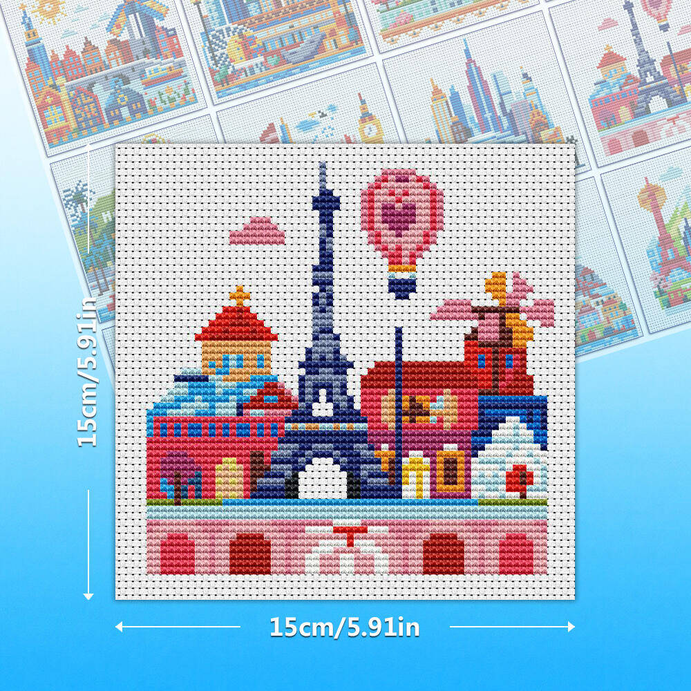 Disney 16 Stuks MINI Borduren  - Miniature Painting Set recensie en prijs