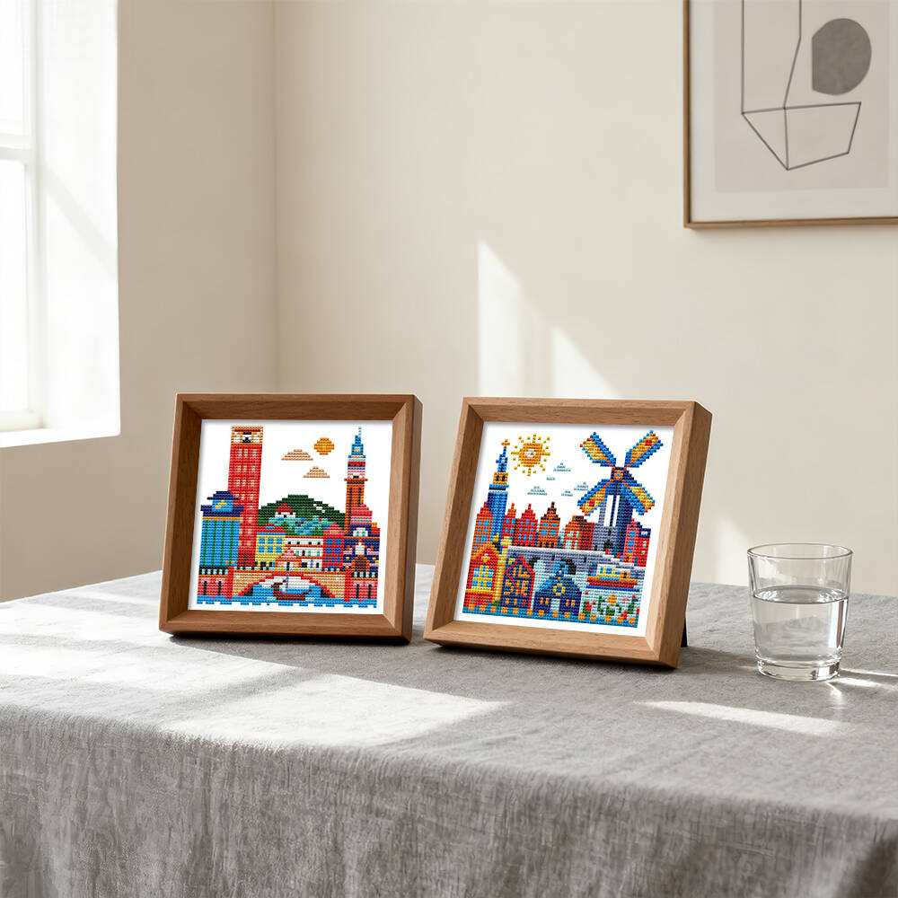 Disney 16 Stuks MINI Borduren  - Miniature Painting Set recensie en prijs