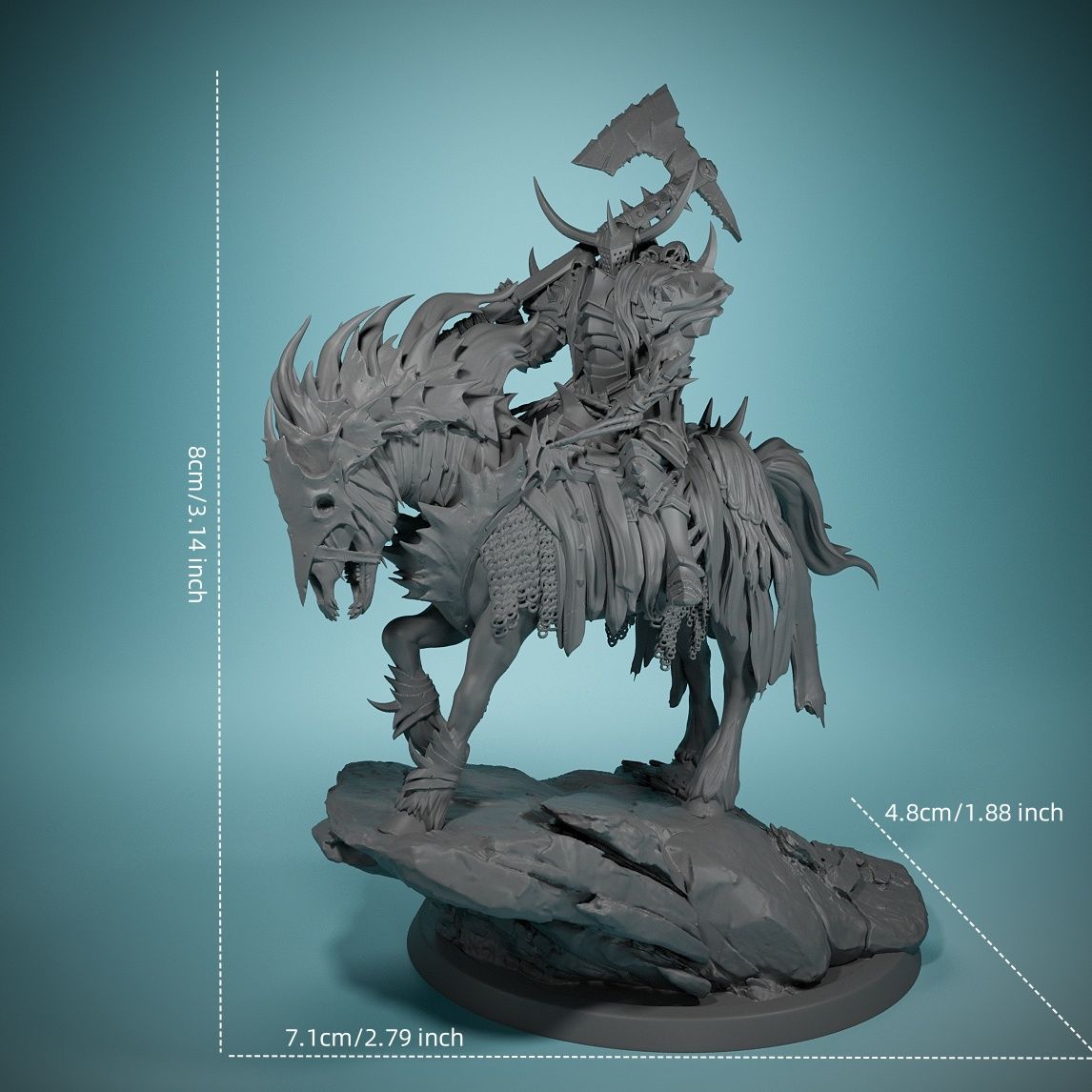 80mm Dark Night Death Horse Bo - Board Game Design recensie en prijs
