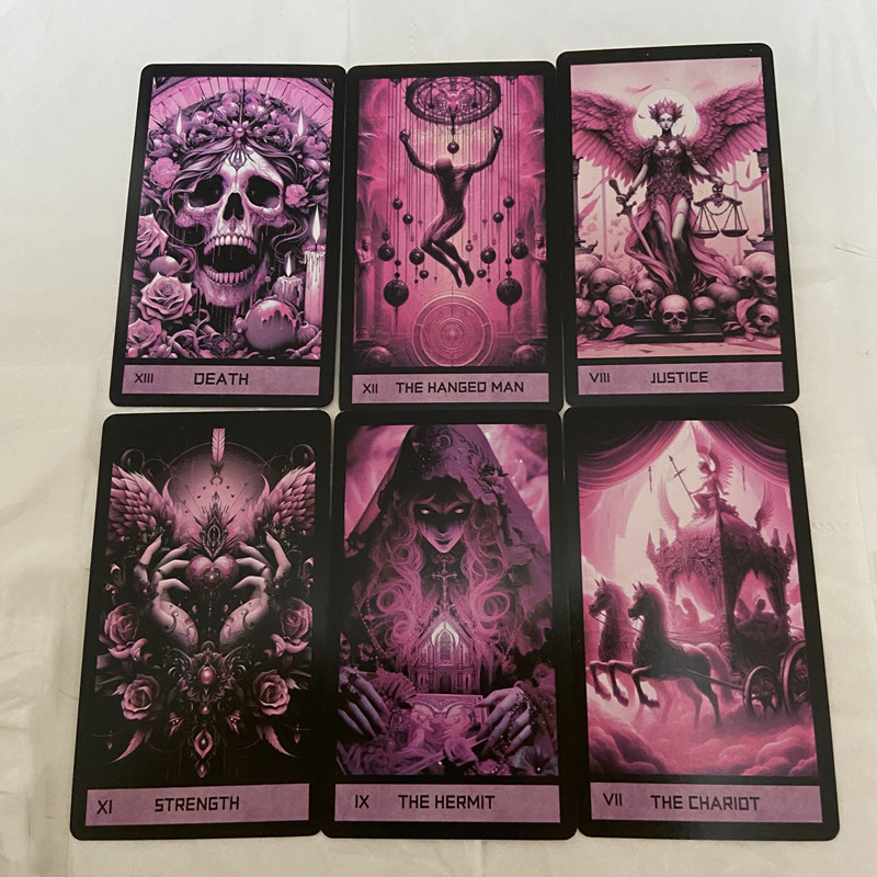 Roze Gotische Tarot Deck 78 Ka - Board Game Name recensie en prijs