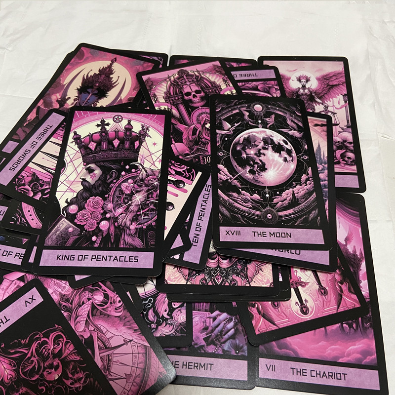 Roze Gotische Tarot Deck 78 Ka - Board Game Name recensie en prijs