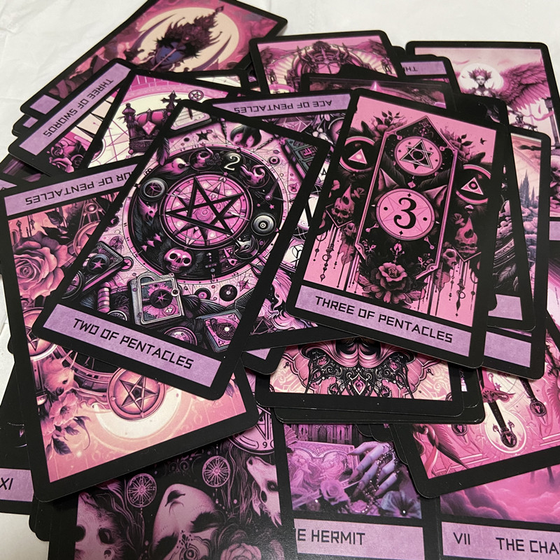 Roze Gotische Tarot Deck 78 Ka - Board Game Name recensie en prijs