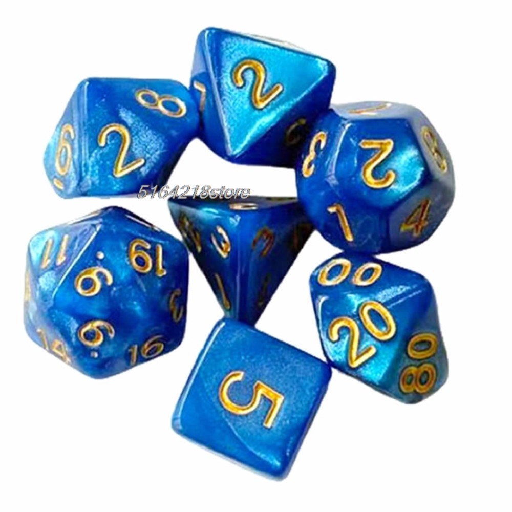 7-delige set dobbelstenen bord - Board Game Verdant recensie en prijs