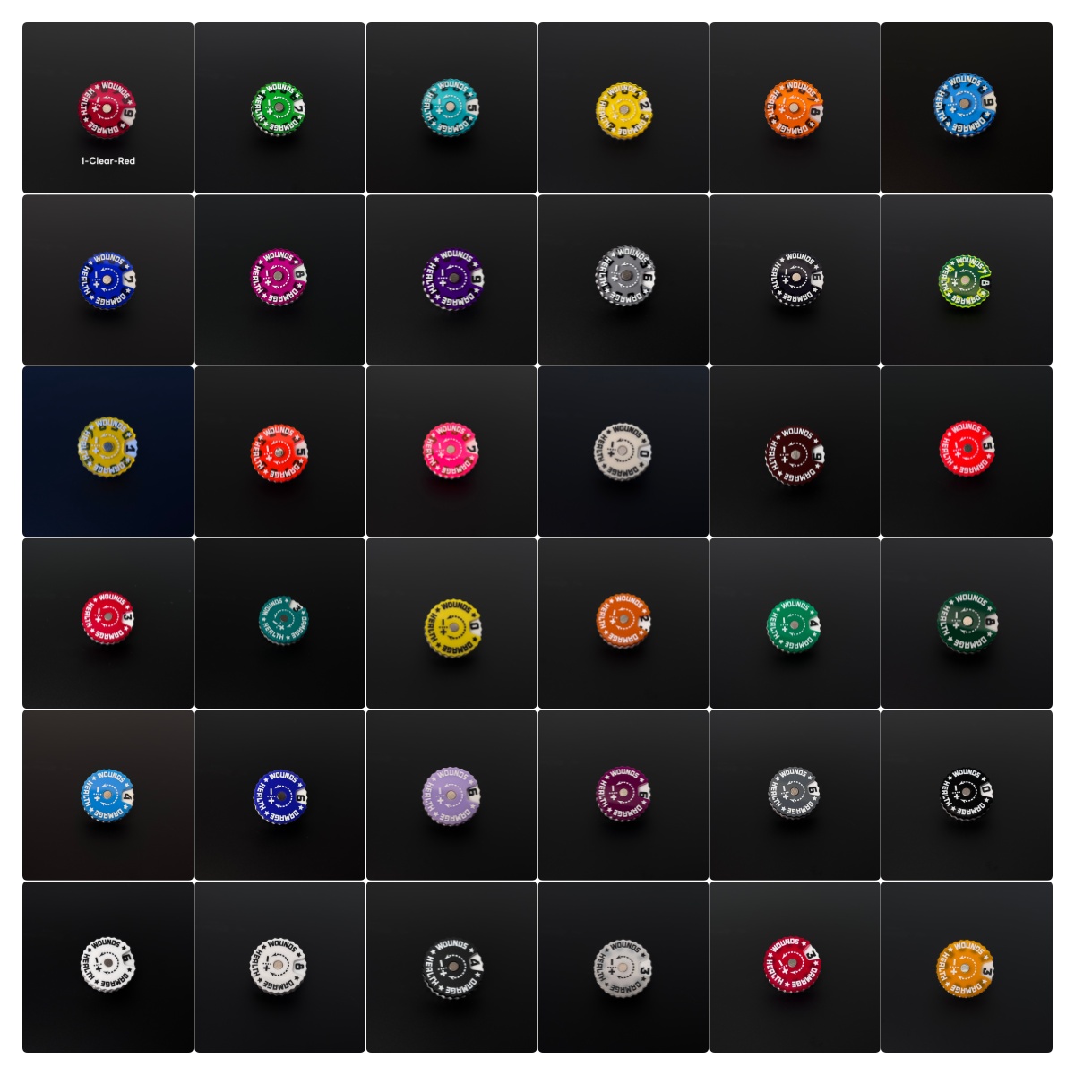 25x25x6mm Wondtracker Tafelspe - Game Token Counter recensie en prijs