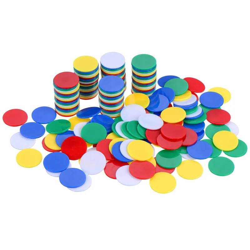 100/300 Stuks Plastic Chips DI - Board Game Verdant recensie en prijs