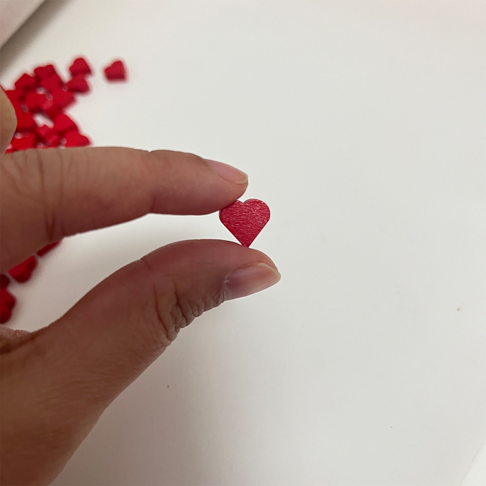100 Stuks 10mm * 5mm Rood Hart - Board Game Verdant recensie en prijs